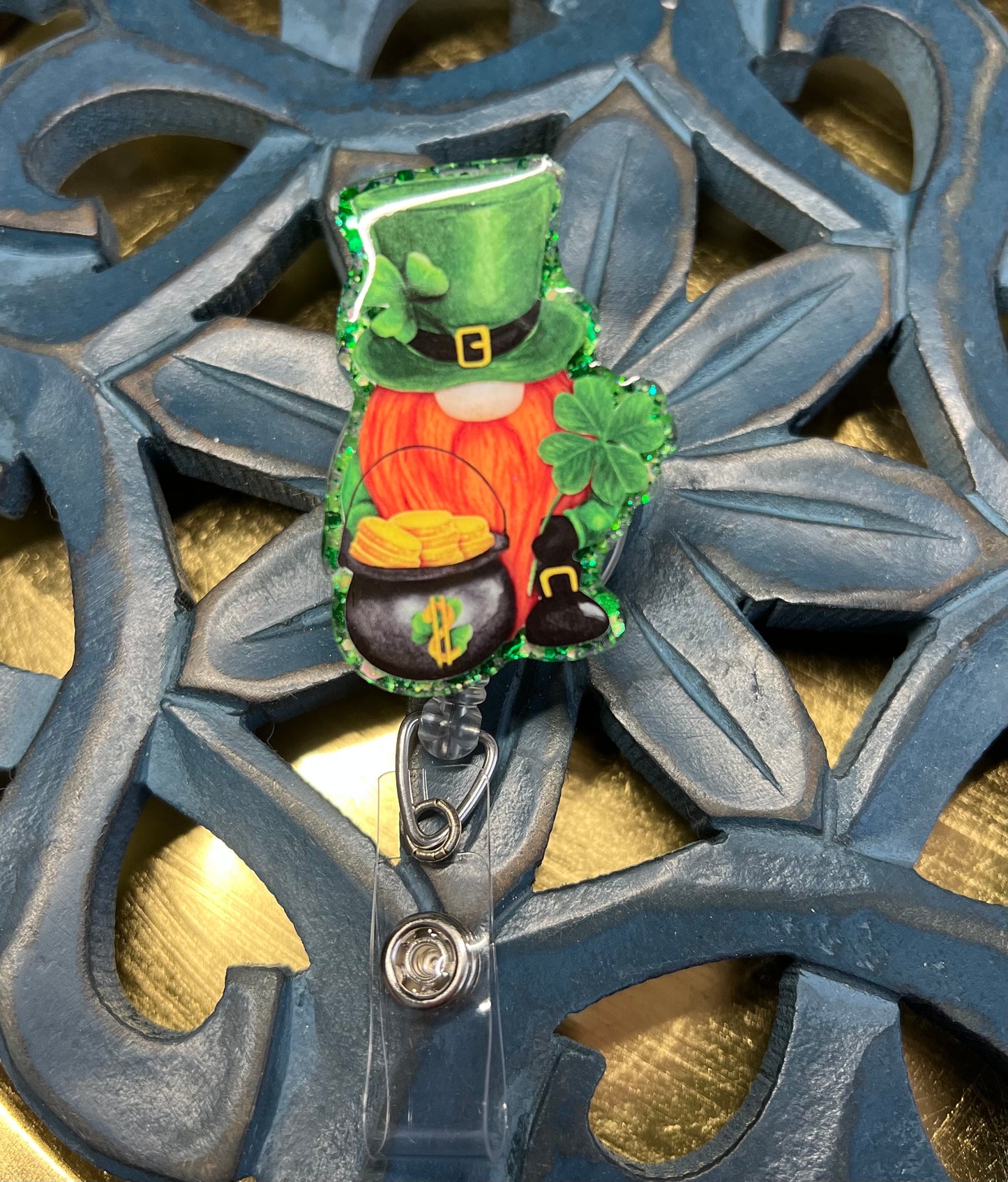 St. Patty Gnome Badge Reel